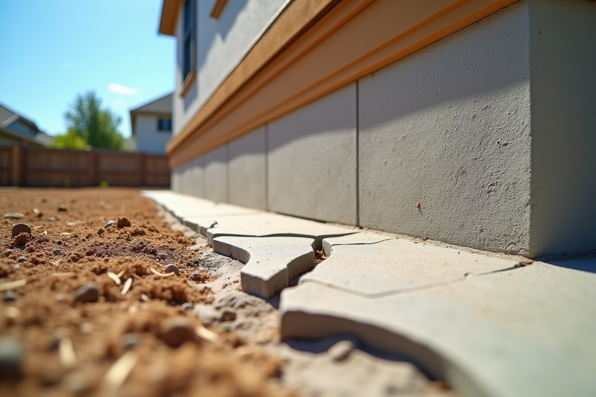 Fissures dans la fondation d